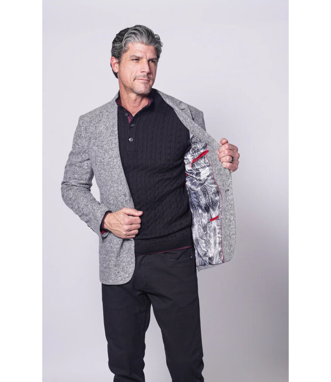 Modern Fit Grey Norway Sport Coat