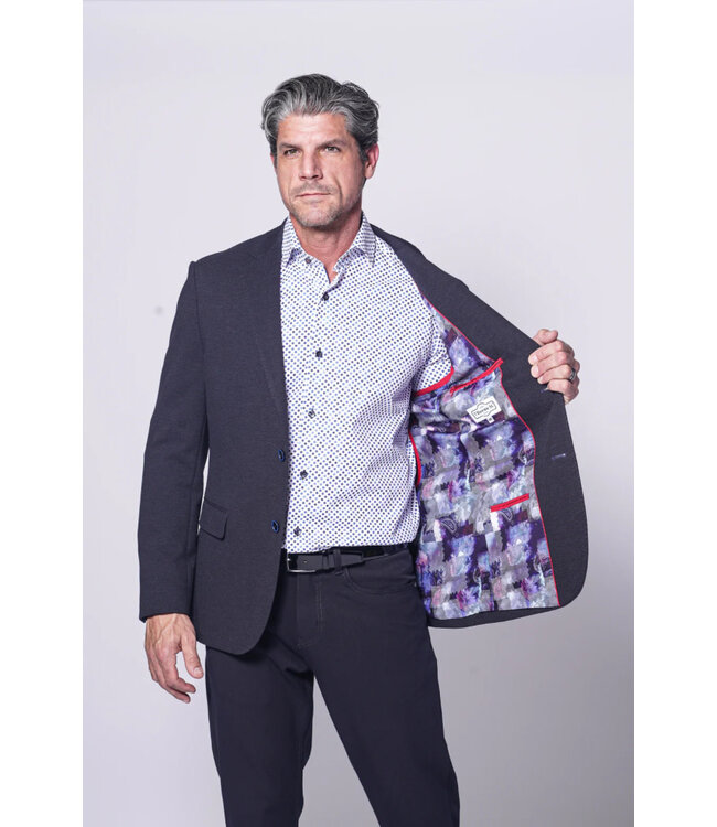 Modern Fit Navy Picton Sport Coat
