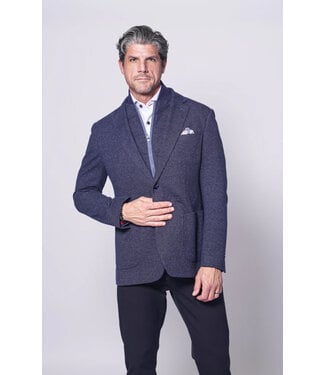 7 DOWNIE Modern Fit Navy Hastings Sport Coat