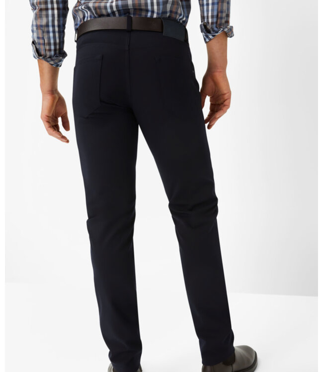 Slim Fit Navy Hi-Flex JERSEY 5 Pocket Pants