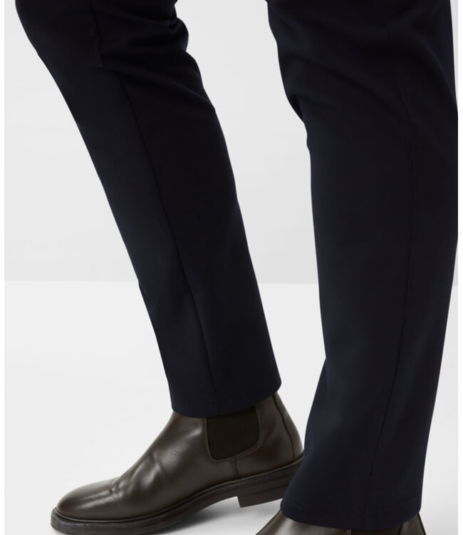 Slim Fit Navy Hi-Flex JERSEY 5 Pocket Pants
