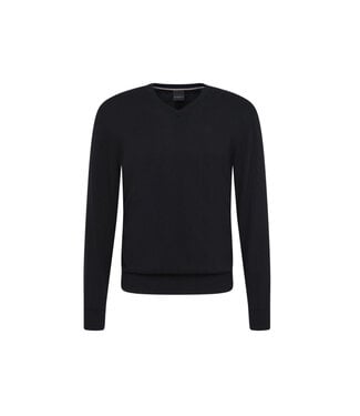 BUGATTI Black V Neck Sweater