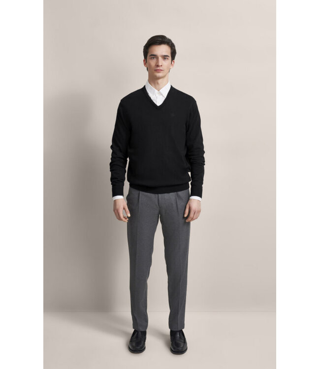 Black V Neck Sweater