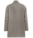 Grey Herringbone Overcoat