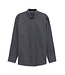 Modern Fit Navy Tan  Print Shirt