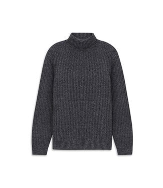 BUGATTI Navy Turtle Neck Sweater