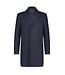Navy Twill Overcoat