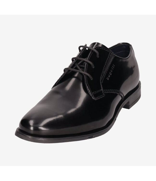 Black High Sheen Schwarz Dress Shoes