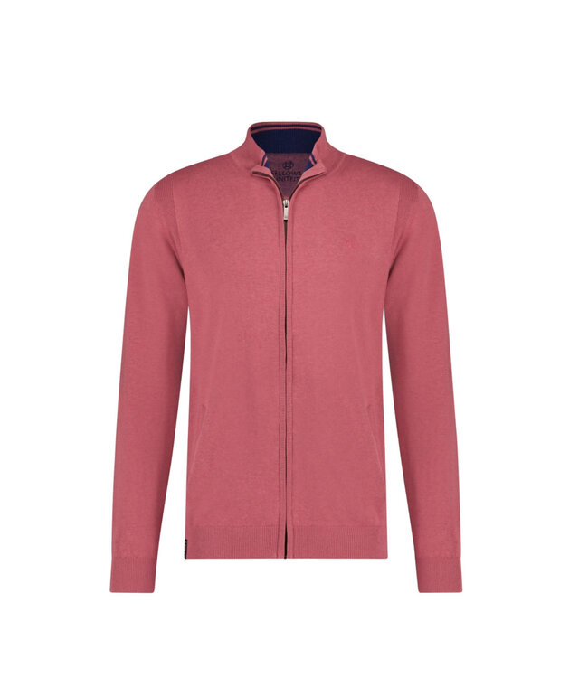 Mild Berry Full Zip Sweater