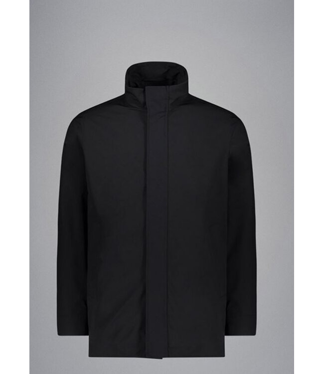 Modern Fit Navy Typhoon Car Coat