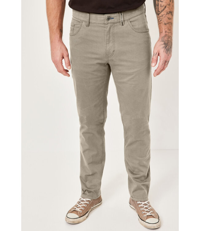 Modern Fit Tan 5 Pocket Pants