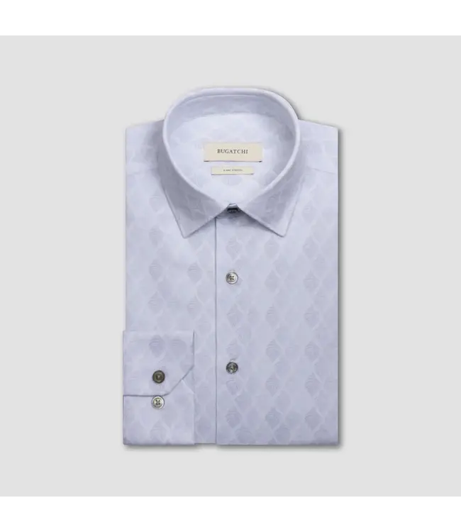 Modern Fit Platinum Fern Print Shirt