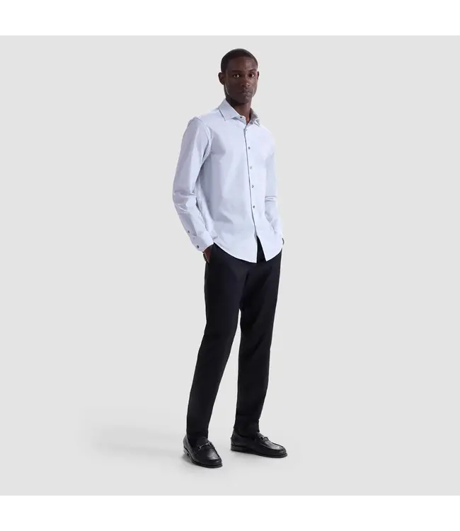 Modern Fit Platinum Fern Print Shirt