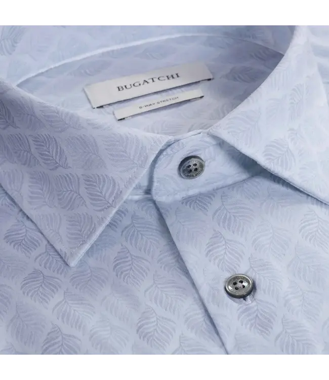 Modern Fit Platinum Fern Print Shirt