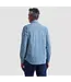 Modern Fit Teal Grey Print Shirt