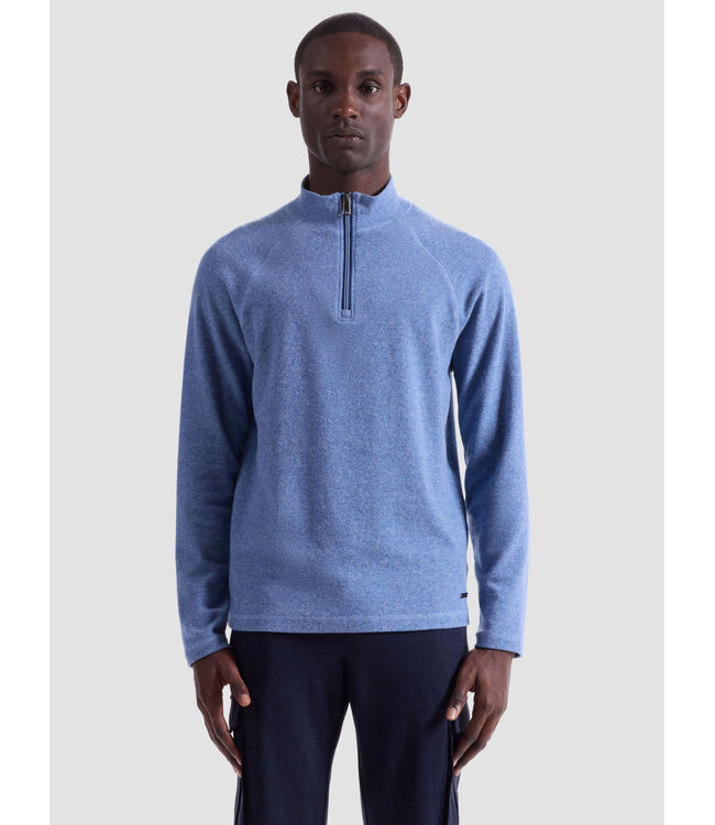 Cobalt Diagonal 1/4 Zip
