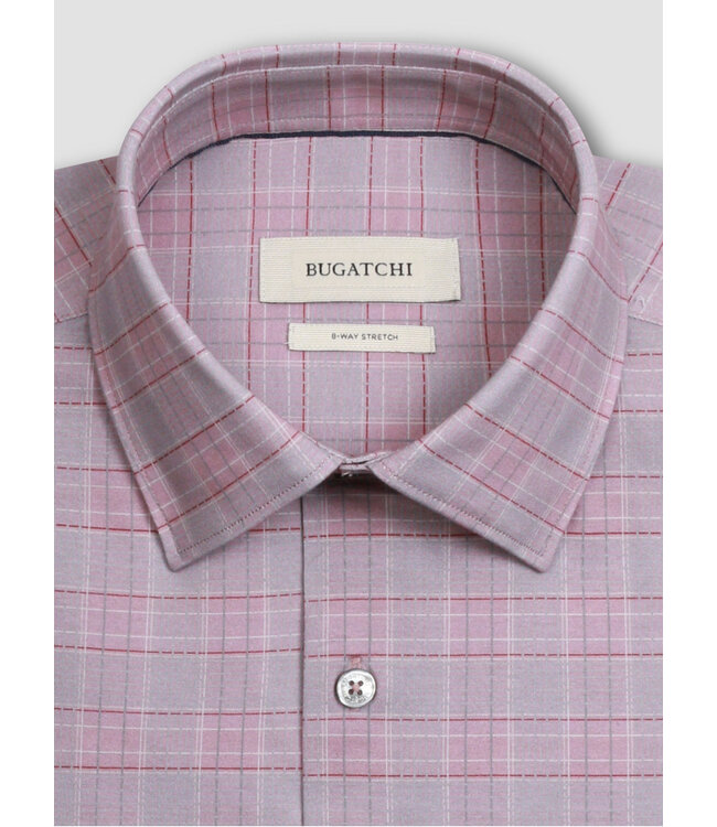 Modern Fit Wood Rose Plaid Shirt