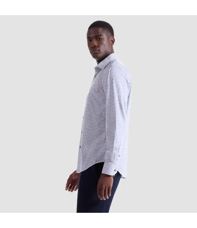 Modern Fit Platinum Feather Shirt