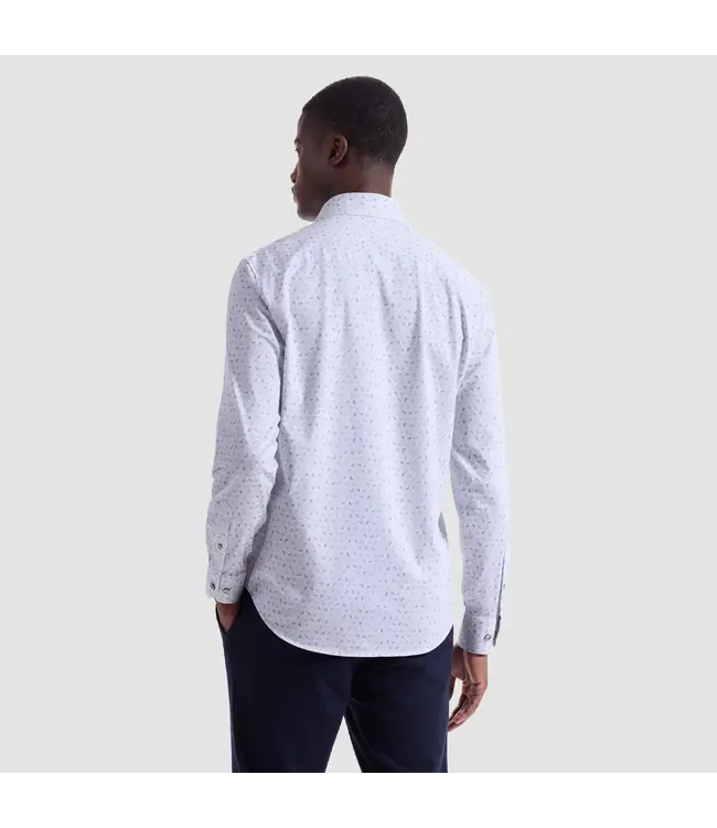 Modern Fit Platinum Feather Shirt