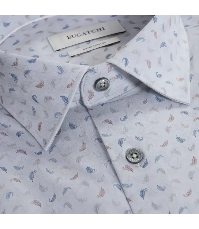 Modern Fit Platinum Feather Shirt