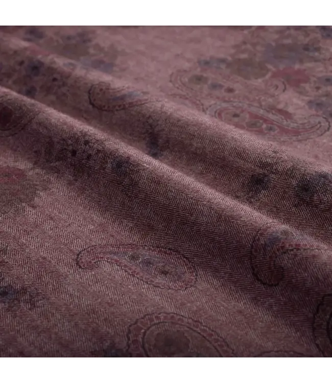 Modern Fit Red Paisley Shirt