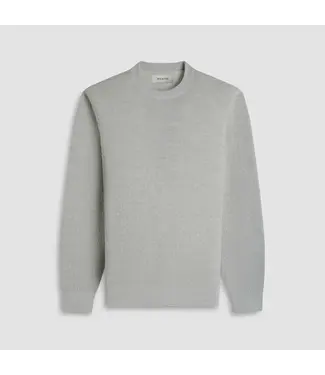BUGATCHI Sand Basketweave Crew Neck Sweater
