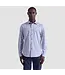 Modern Fit Sand Blue Print Shirt