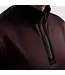 Burgundy with Black Trim 1/4 Zip