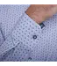Modern Fit Air Blue Print Shirt