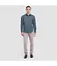 Modern Fit Indigo Diagonal Shirt