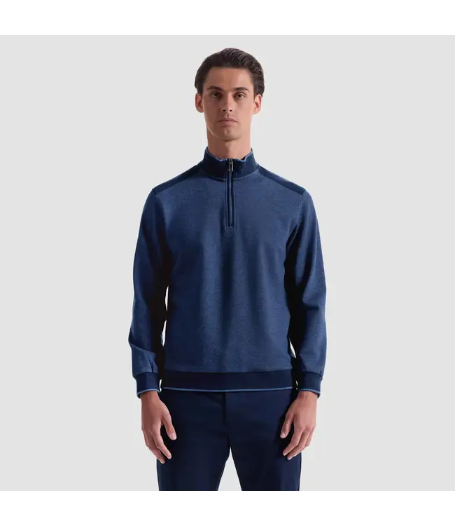 Cobalt with Navy Trim 1/4 Zip