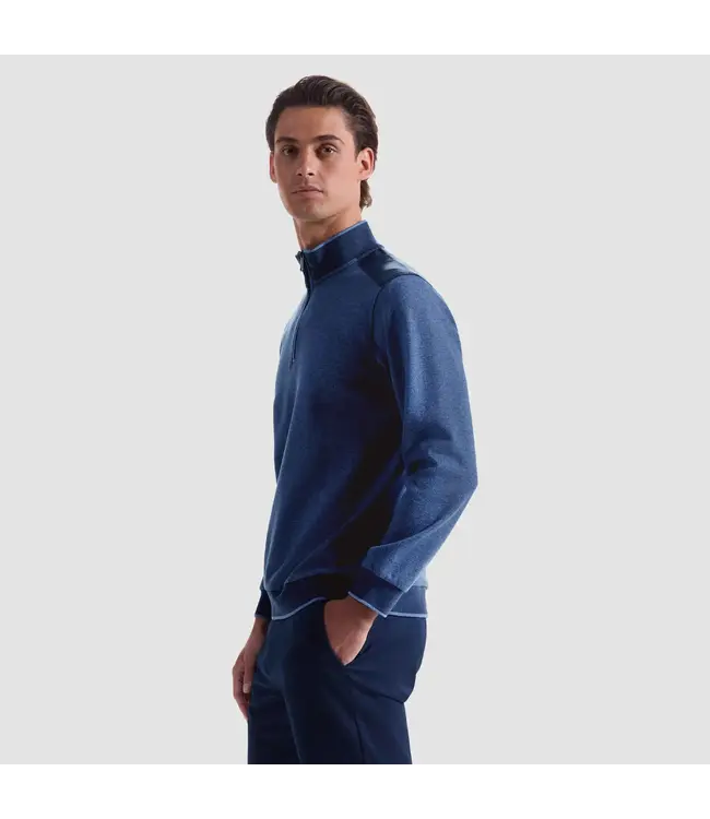 Cobalt with Navy Trim 1/4 Zip