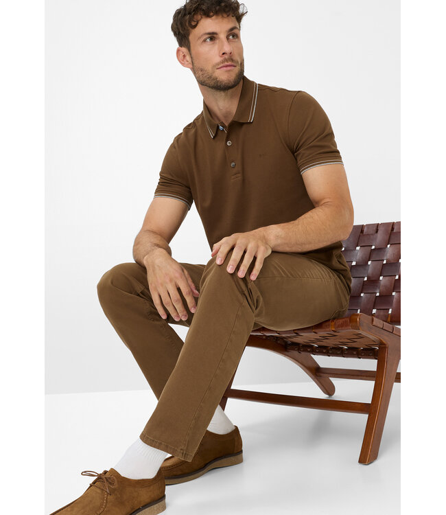 Slim Fit Nougat Hi-Flex 5 Pocket Pants