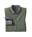 JOHNSTON & MURPHY Classic Fit Olive Corduroy Shirt