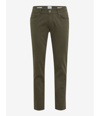 BRAX Slim Fit Olive H-Flex 5 Pocket Pants