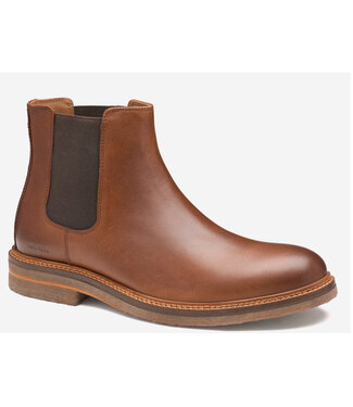 JOHNSTON & MURPHY Mid Brown Calder Chelsea Boots
