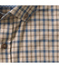 Classic Fit Brown Navy Plaid Shirt