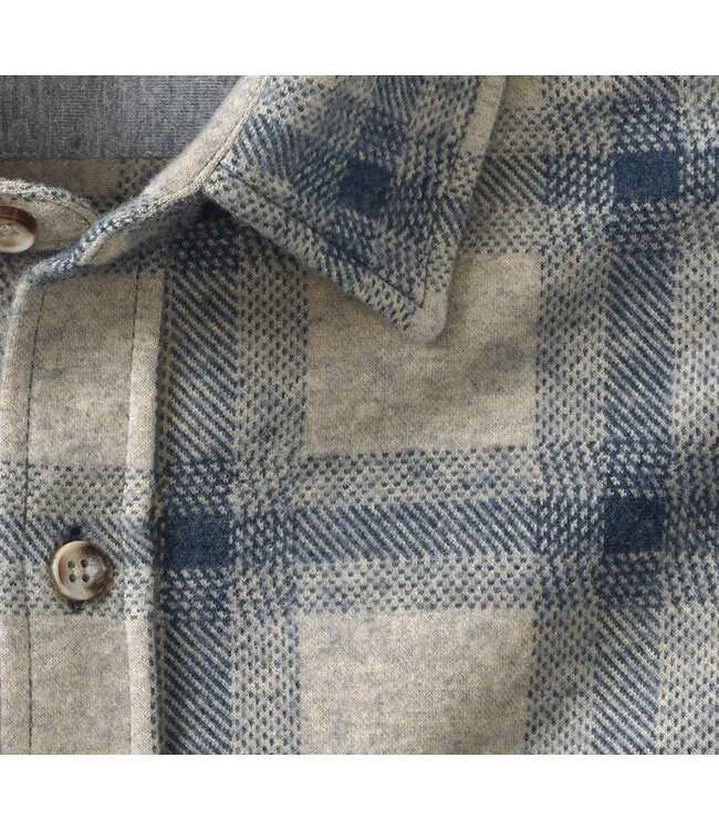 Blue Grey Overshirt