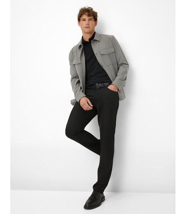 Slim Fit Black Ceramica 5 Pocket Pants