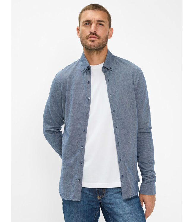 Modern Fit Demin Twill Shirt