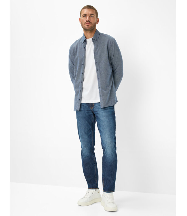 Modern Fit Demin Twill Shirt
