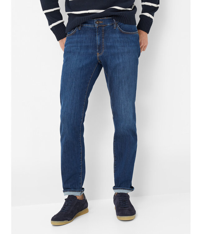Slim Fit Mid Blue Hi-Flextreme Jeans