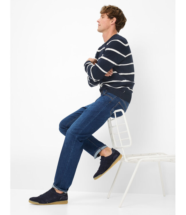 Slim Fit Mid Blue Hi-Flextreme Jeans