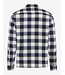Modern Fit White Navy Block Kay Shirt