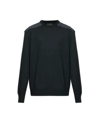 PAUL & SHARK Black Typhoon Re-4x4 Stretch Sweater