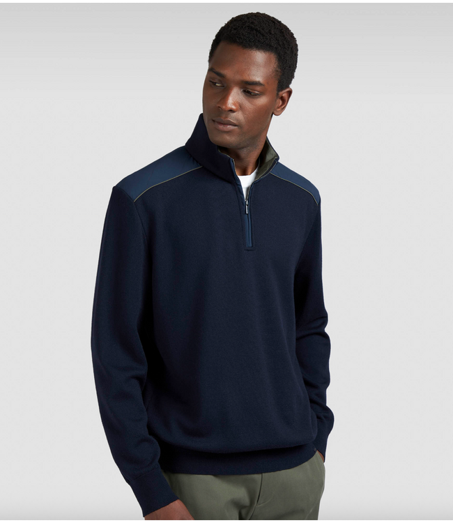 Navy Typhoon Platinum 1/4 Zip