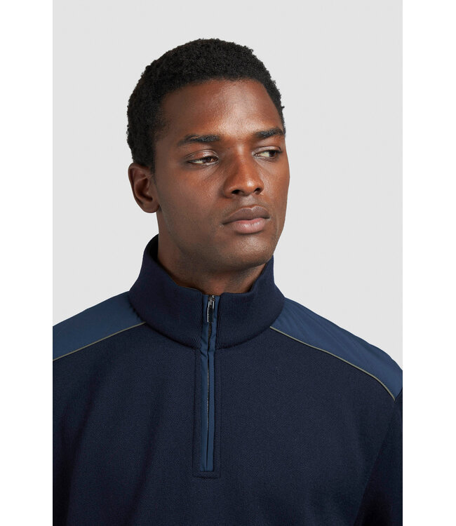 Navy Typhoon Platinum 1/4 Zip