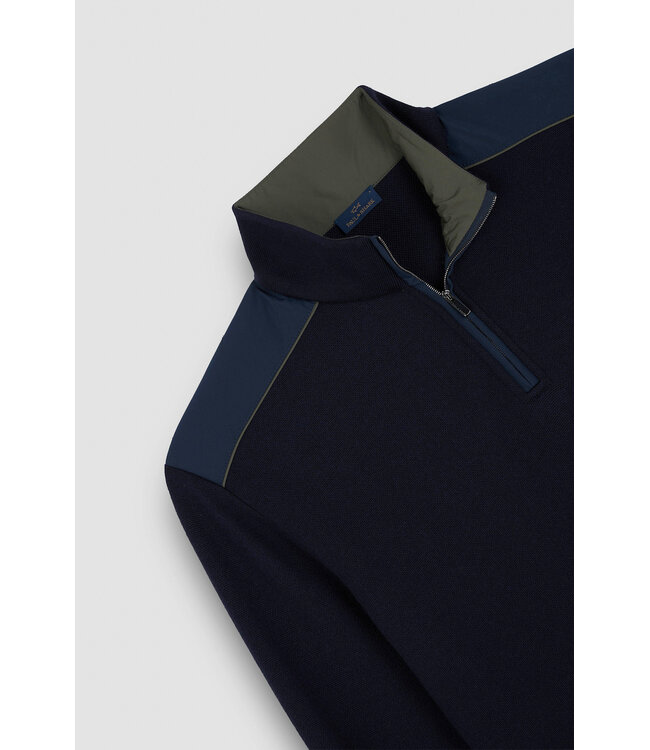Navy Typhoon Platinum 1/4 Zip
