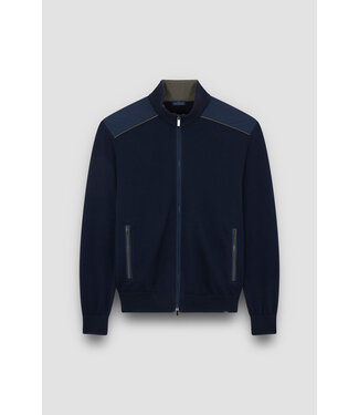 PAUL & SHARK Denim Multi Media Bomber