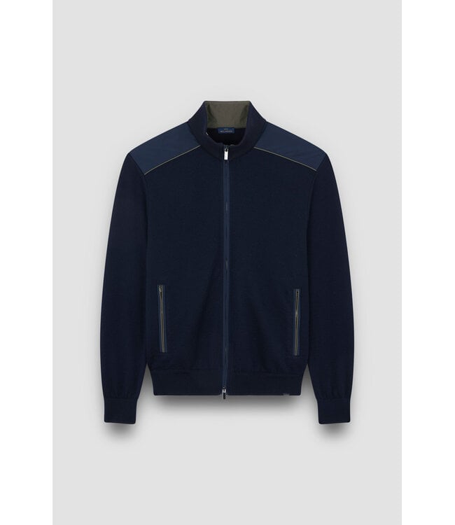 Denim Multi Media Bomber